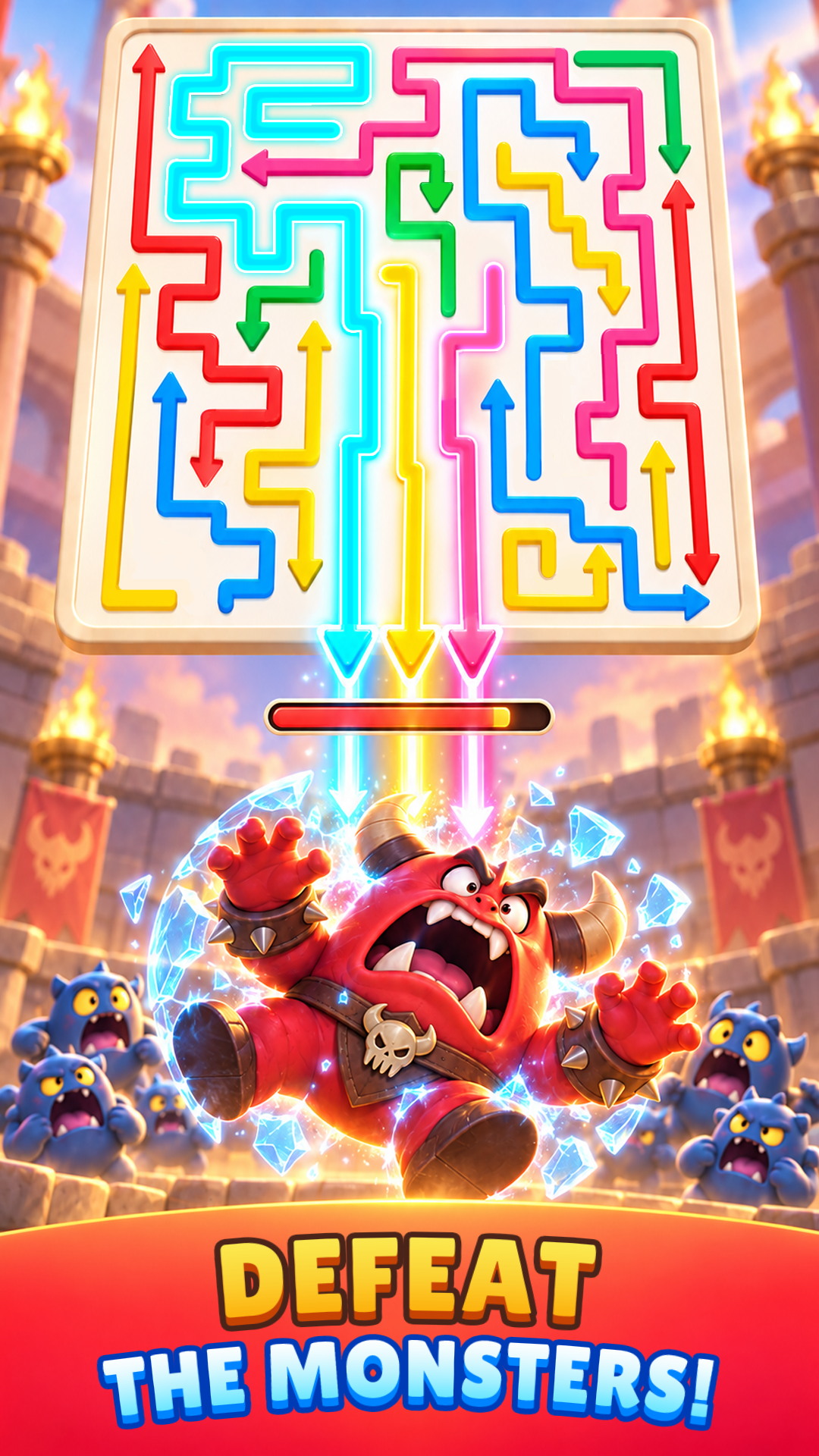 Arrow Maze: Stop the Monsters! screenshot 4