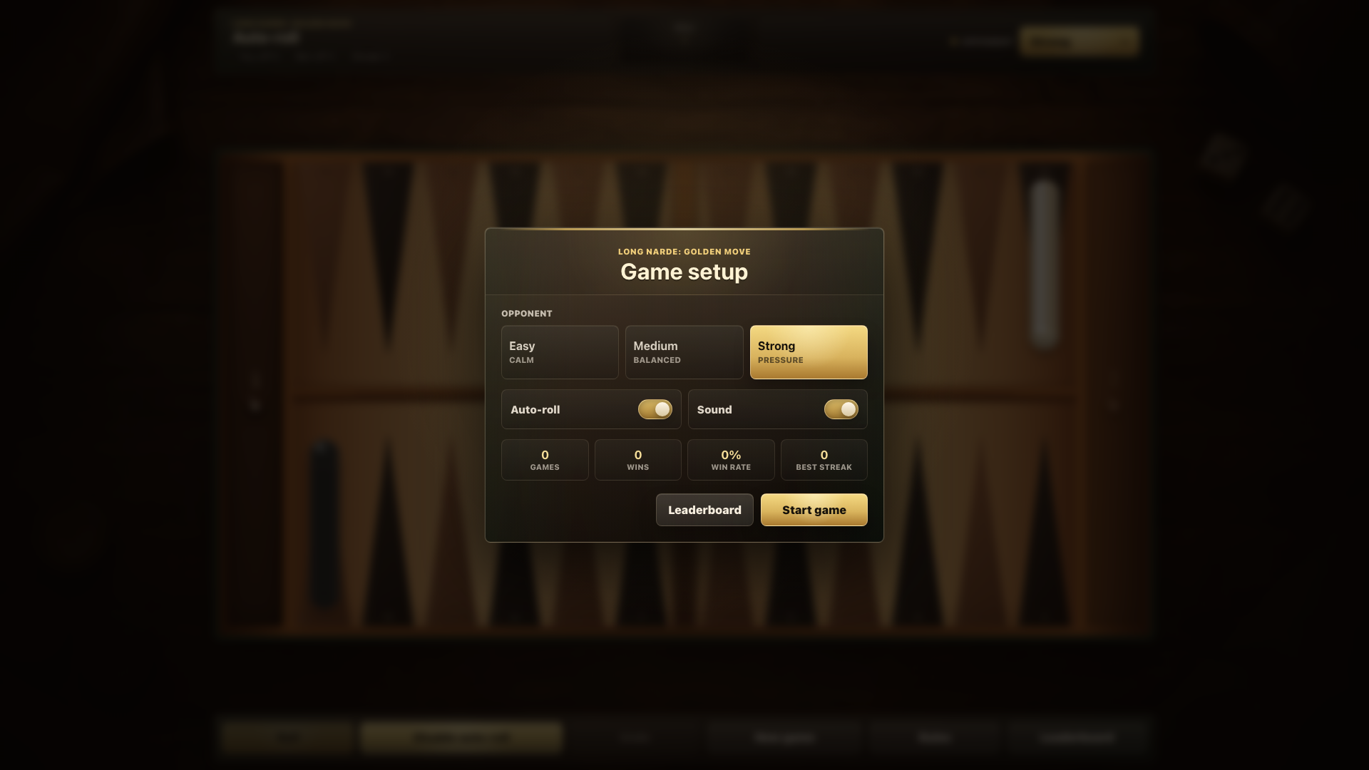 Long Narde: Golden Move — screenshot 2