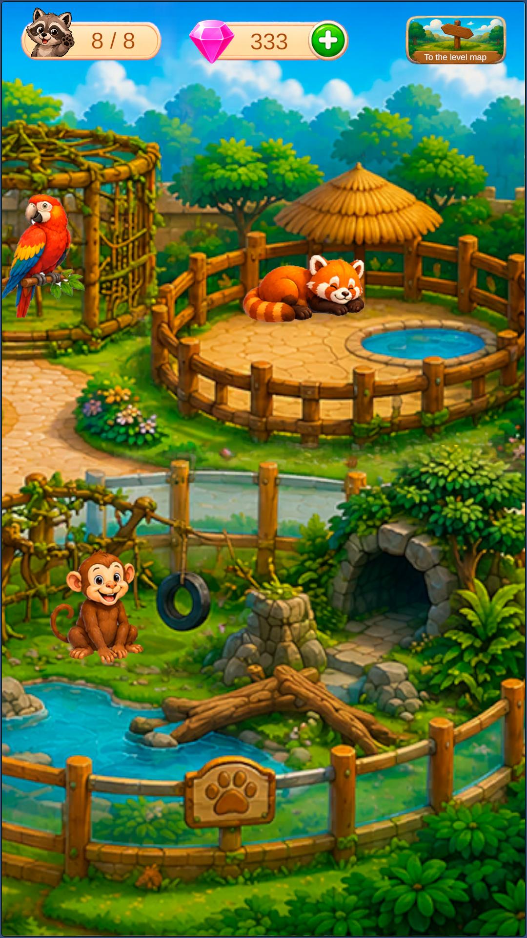 Fluffy Zoo: Match 3 screenshot 7