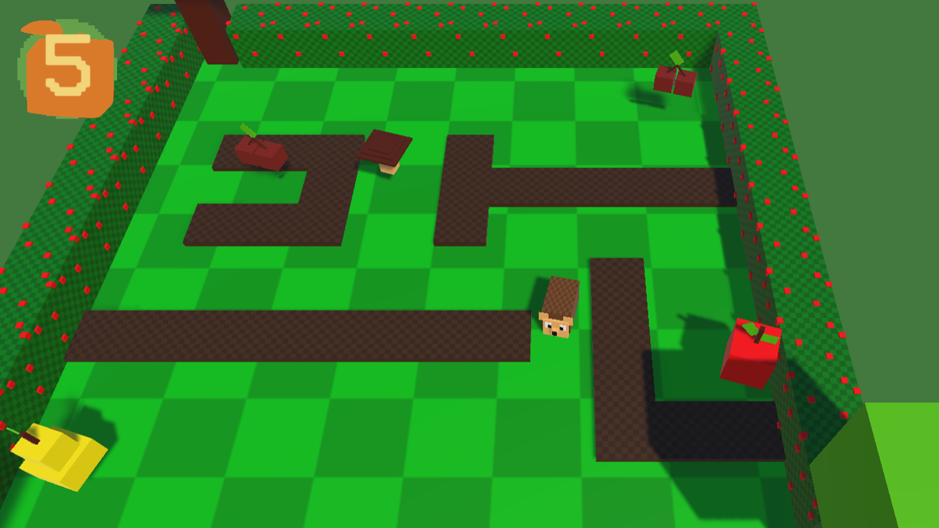 Ёжик в лесном лабиринте 3D — screenshot 4