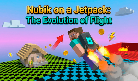 Nubik on a Jetpack: The Evolution of Flight