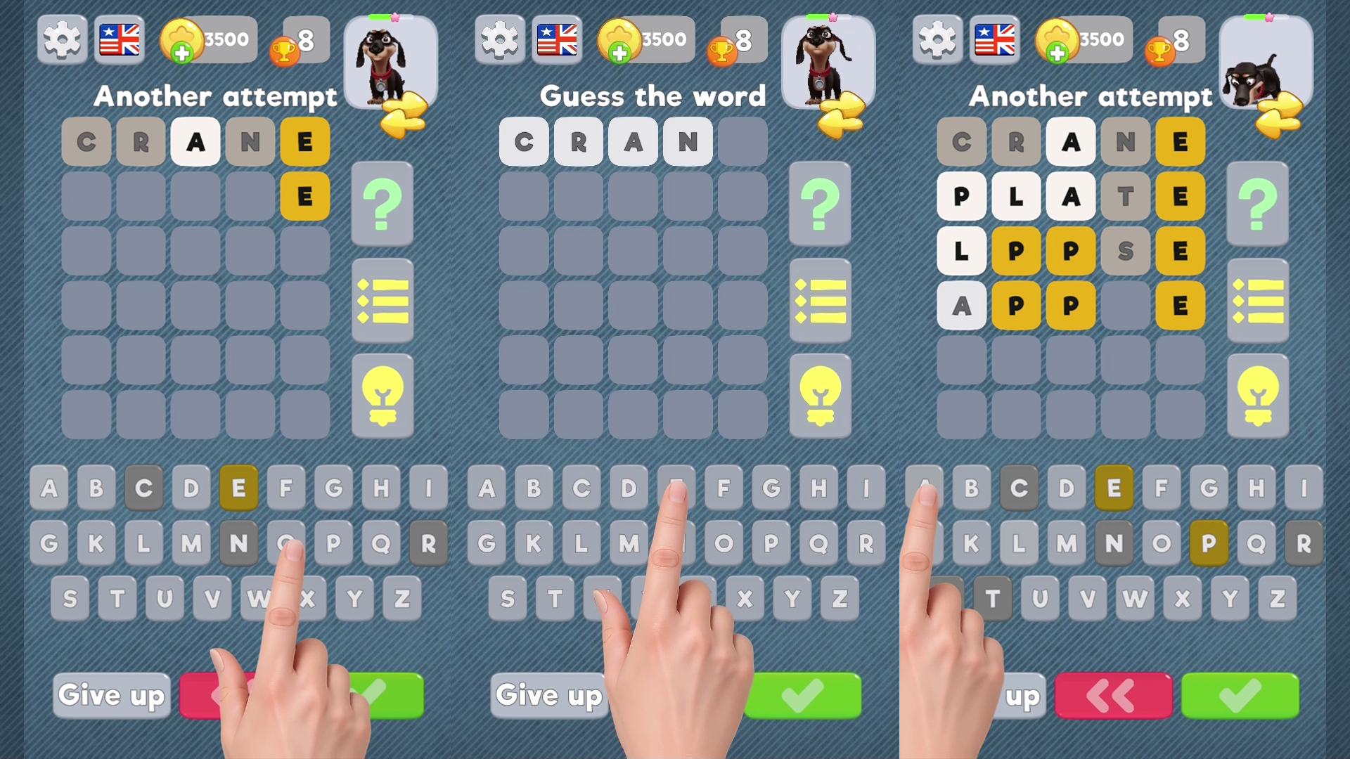 Five letters with a live doggy screenshot 1