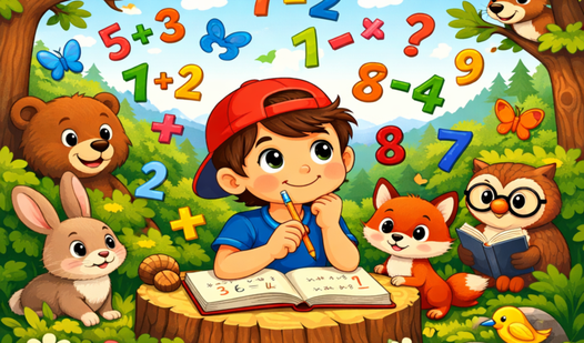 Учимся считать. Математика!