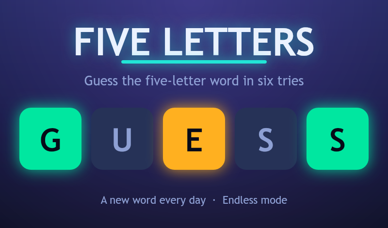 Five Letters game cover
