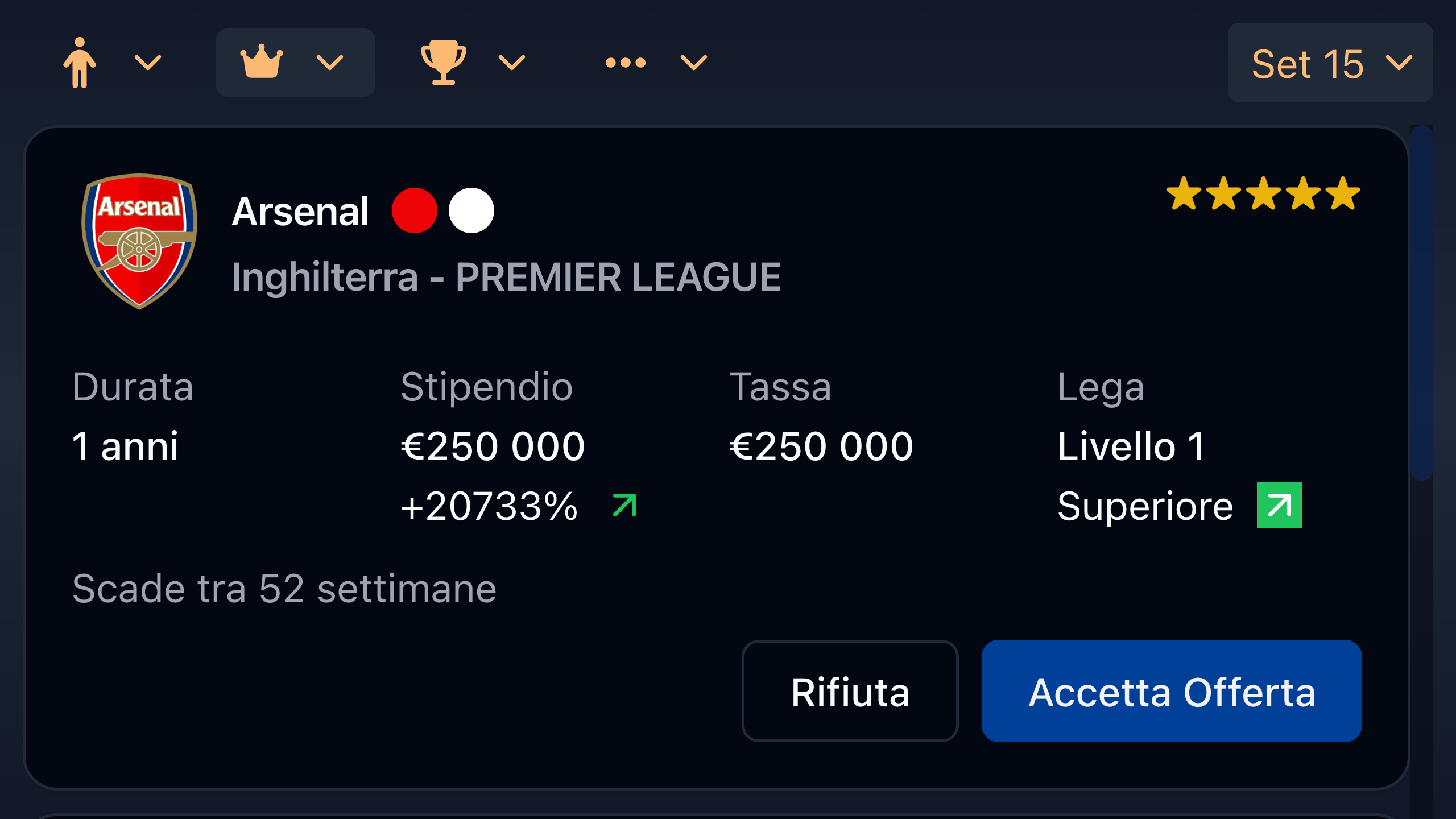 Football Career Simulator screenshot 206