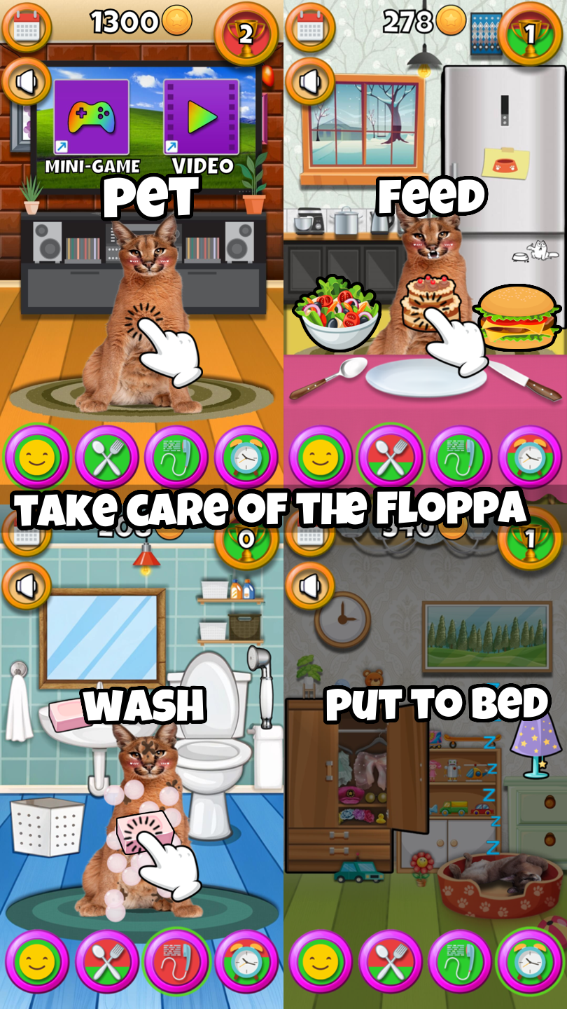 My pet Floppa screenshot 4