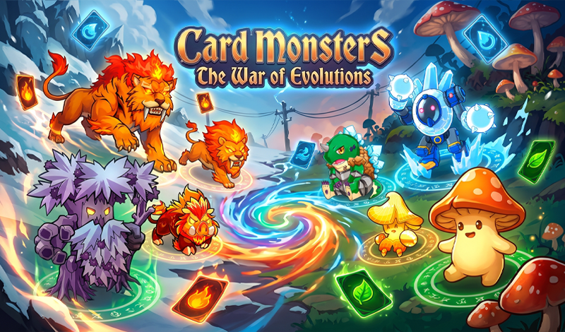 Card Monsters: The War of Evolutions game cover