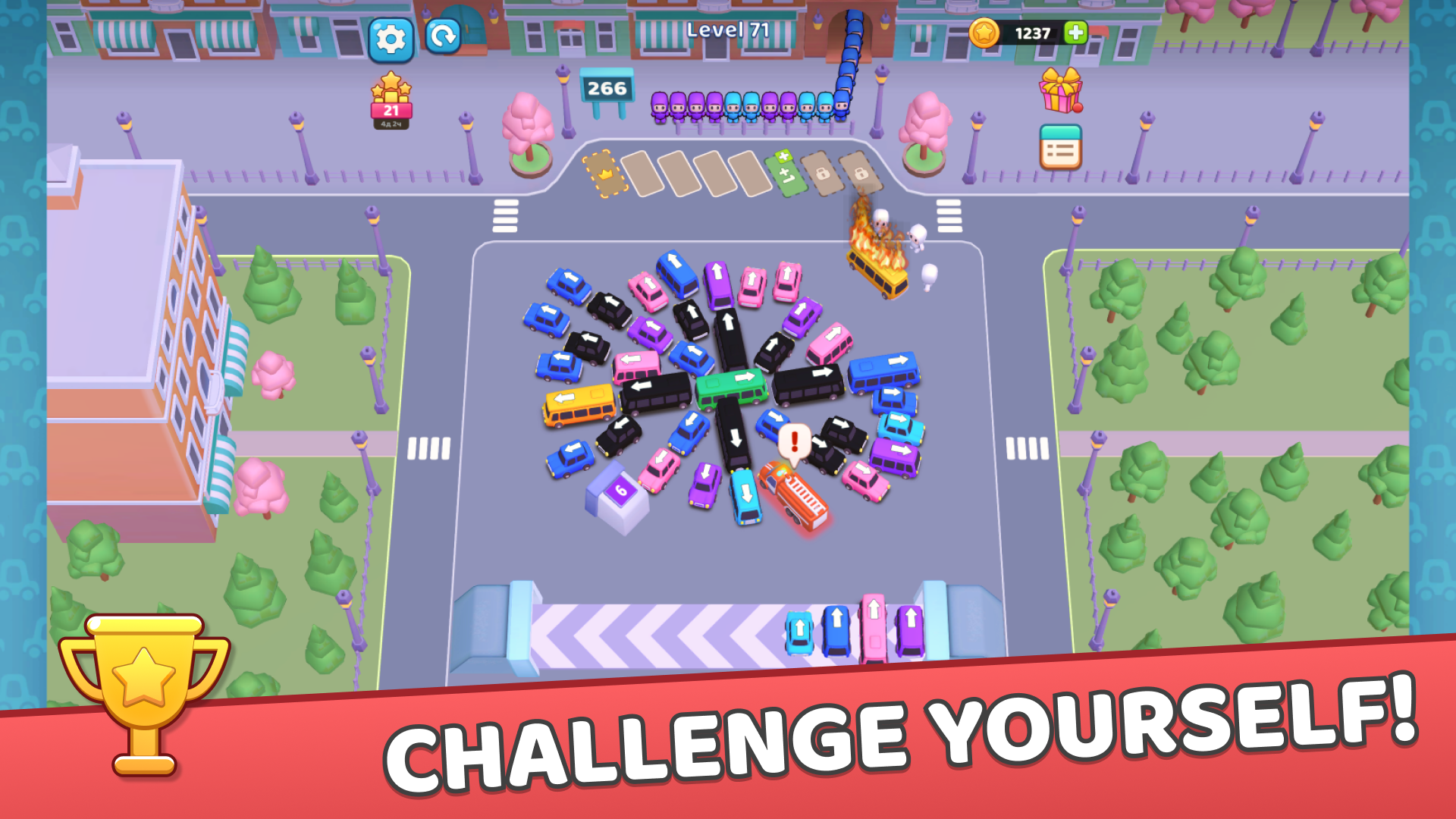 Car Out Jam: Parking & Passengers — screenshot 3