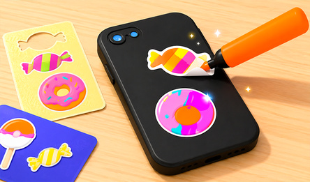 Sticker ASMR: Art Design