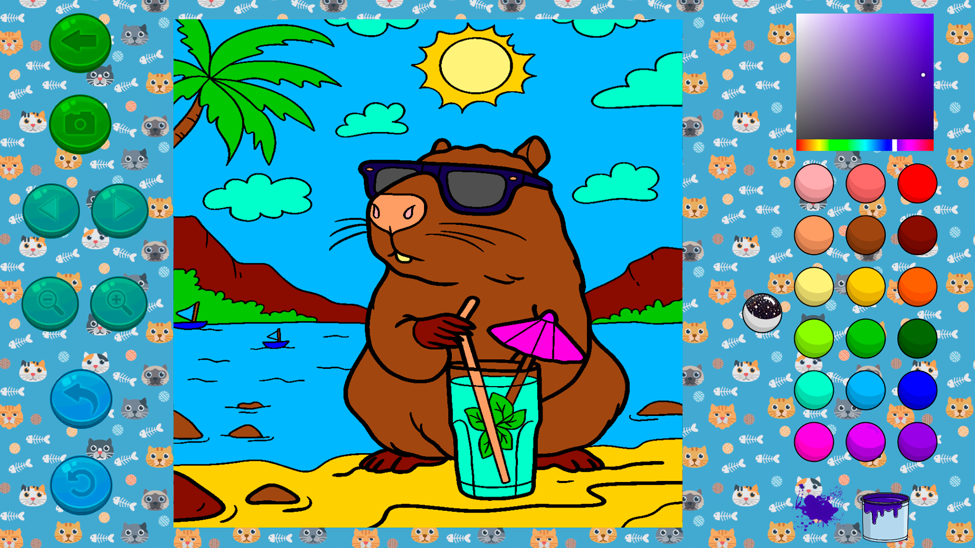 Coloring book for children 3-4 years old screenshot
