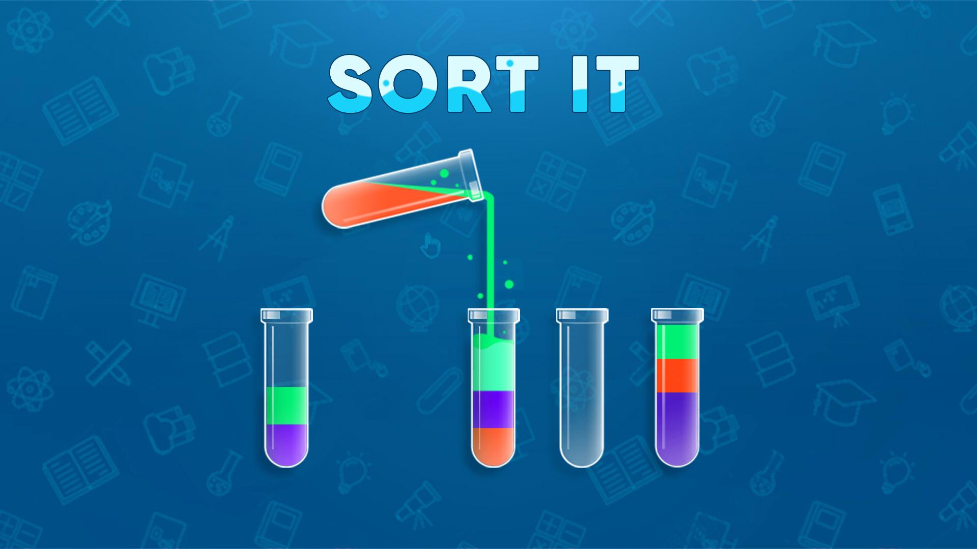 Sort It - Water Sort Puzzle screenshot