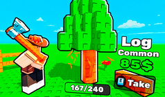 +1 Log per Click!