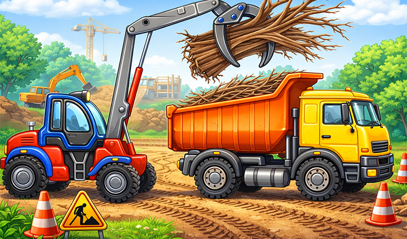 Construction Truck: Building Games for Kids game cover
