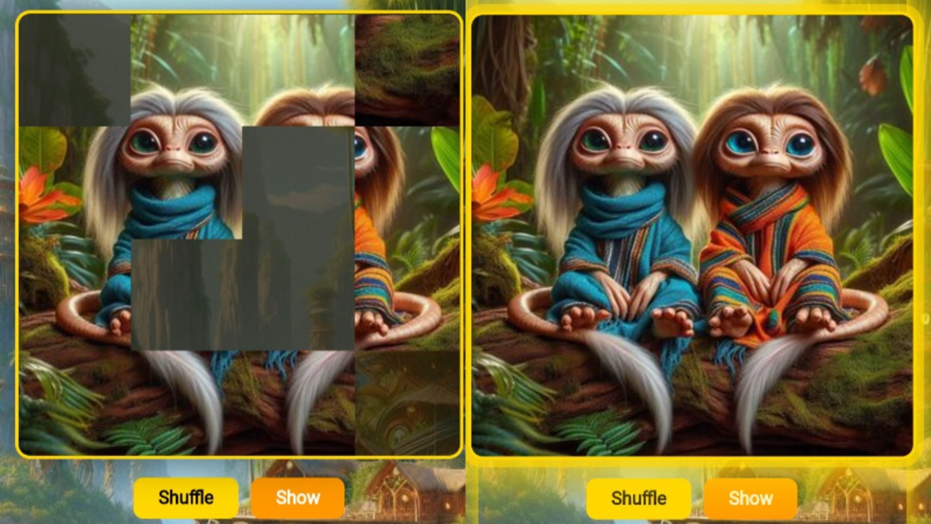 Puzzles: Fantasy World — screenshot 4