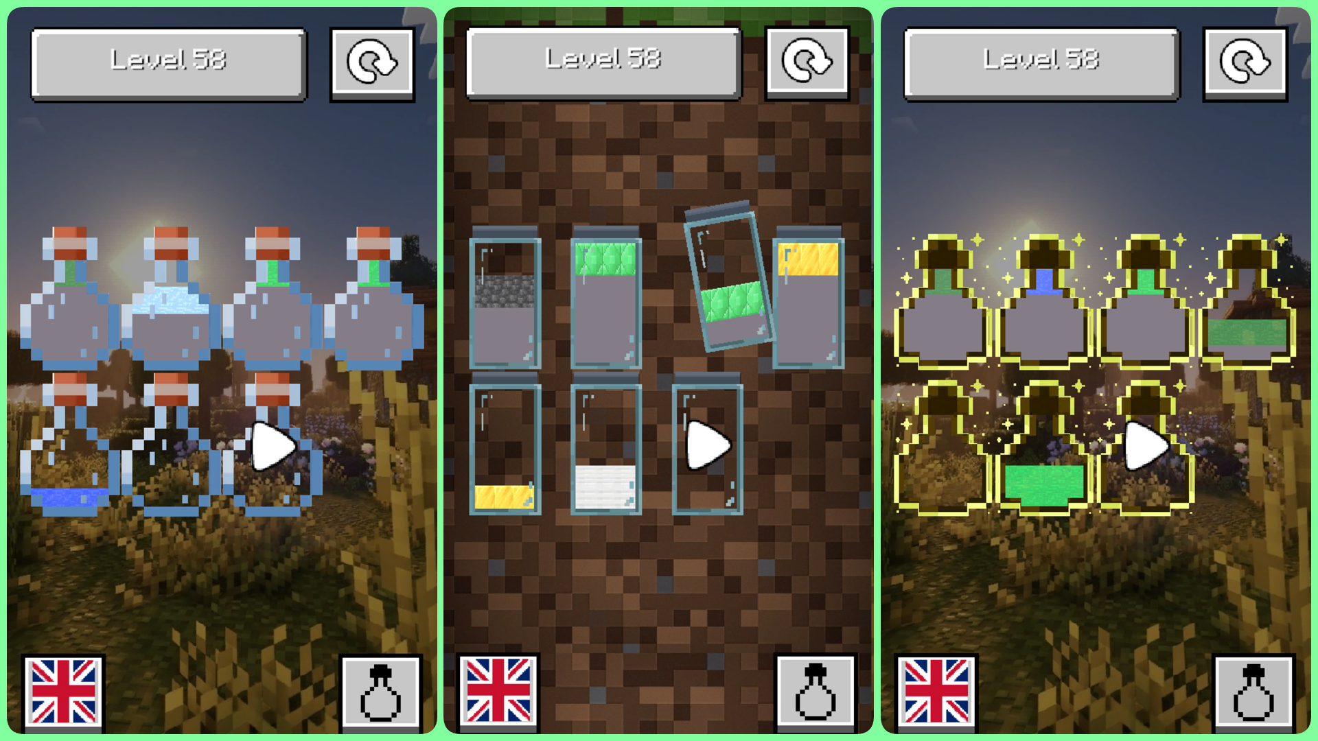 MineBlock: Liquid Sorting — screenshot 2