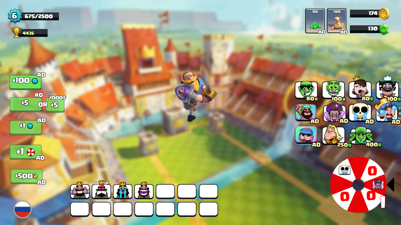 Clicker Evolution Roale Clahs — screenshot 1