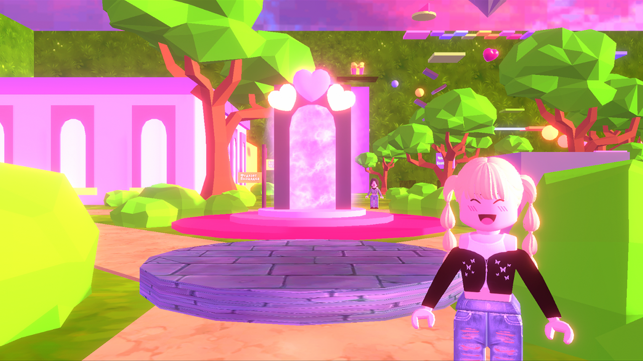 Aesthetic World of Obby screenshot