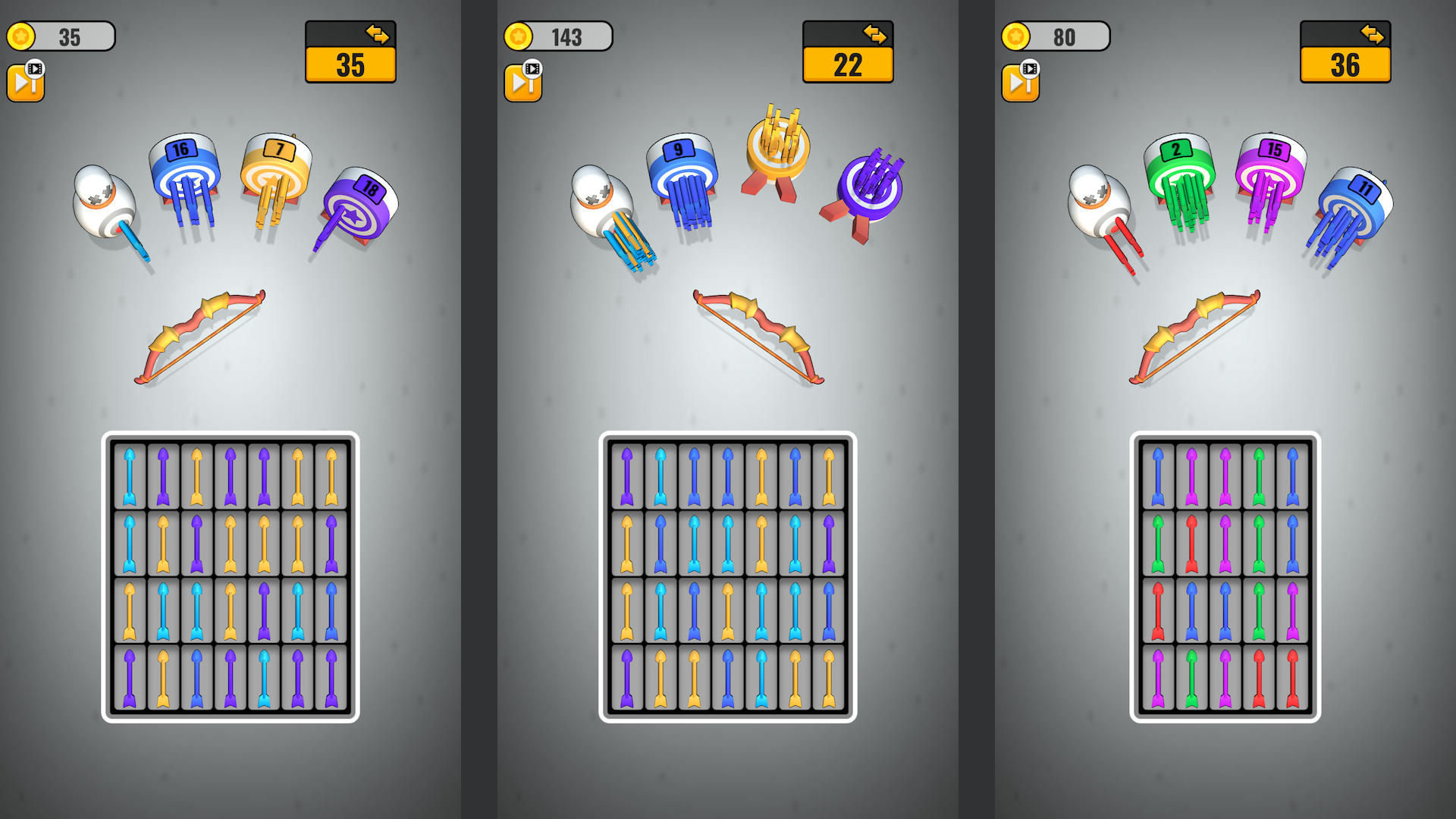 Color Shot - Arrow Sorting screenshot 1