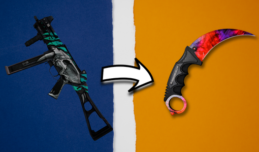 From a shirp to a knife: CS GO