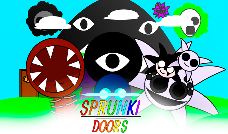 Sprunki Doors game cover