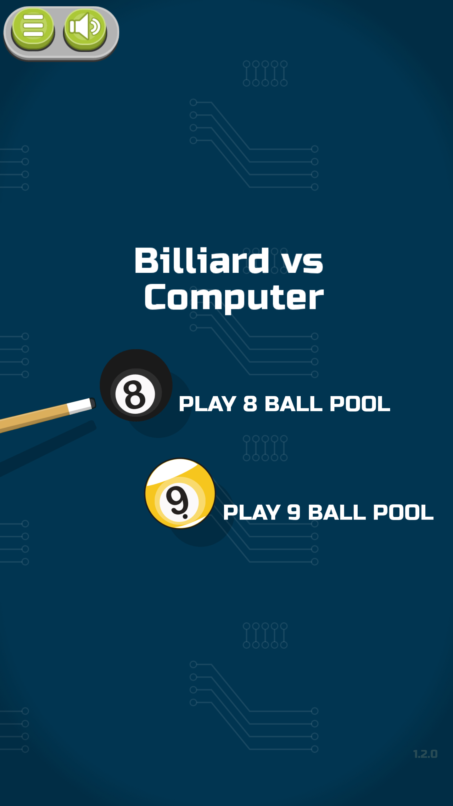 Billiard vs Computer screenshot 9