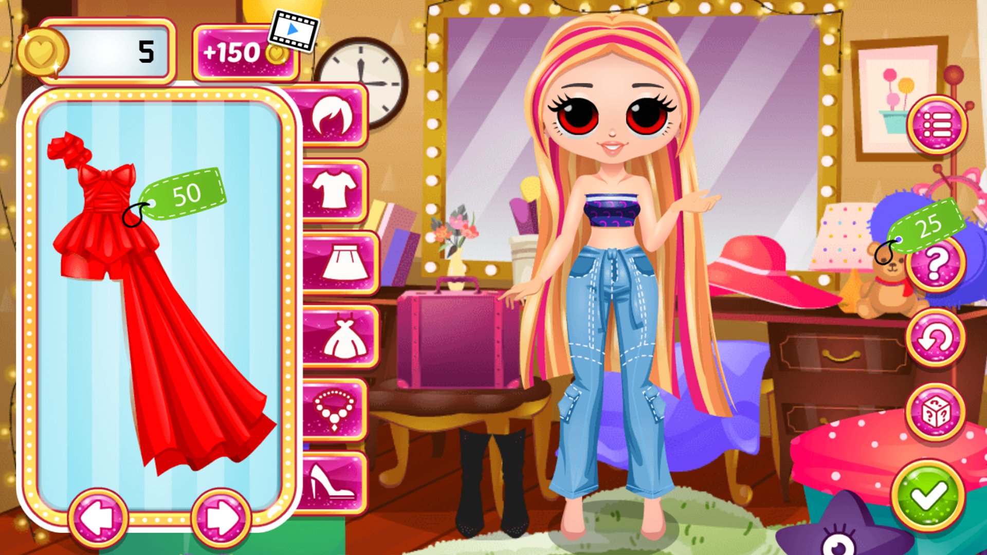 K-Pop Makeup Dress Up — screenshot 7