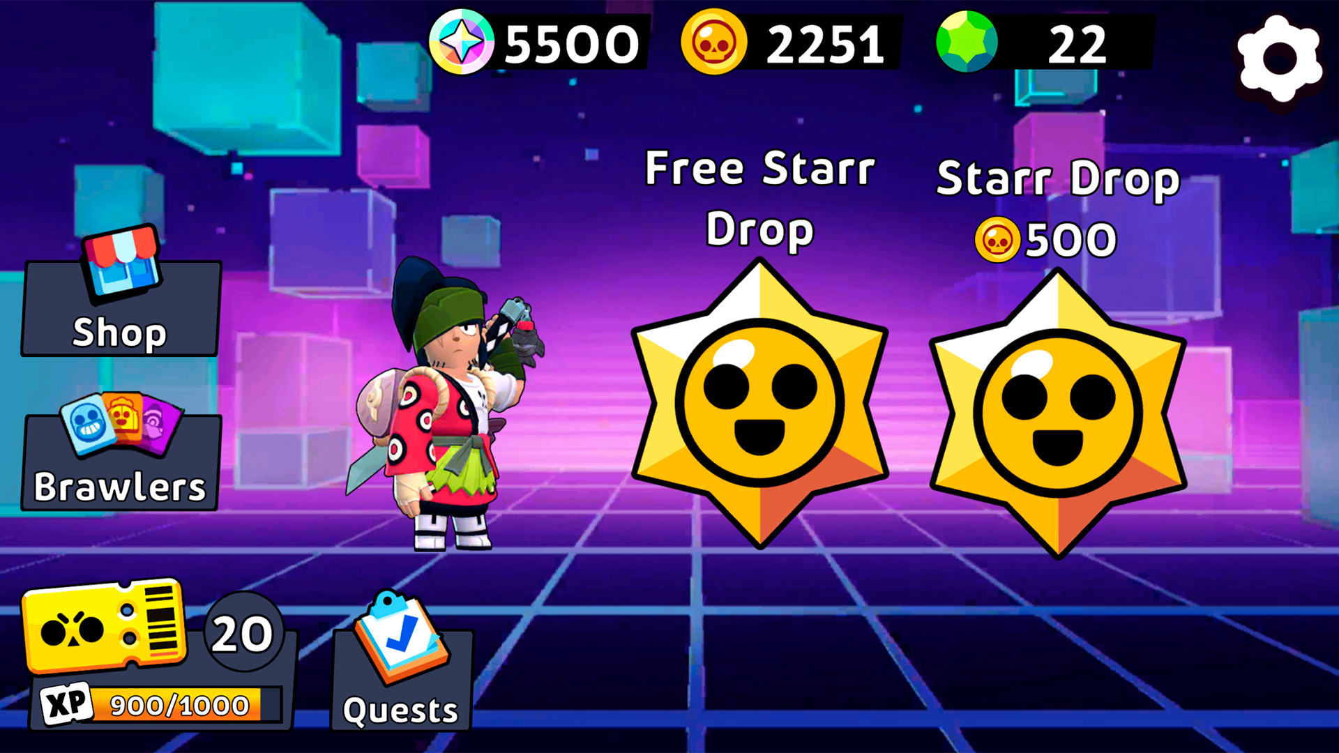 Bubble Stars Starr Drops screenshot