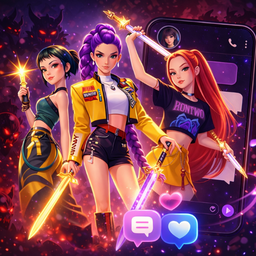 К-pop спаси демона