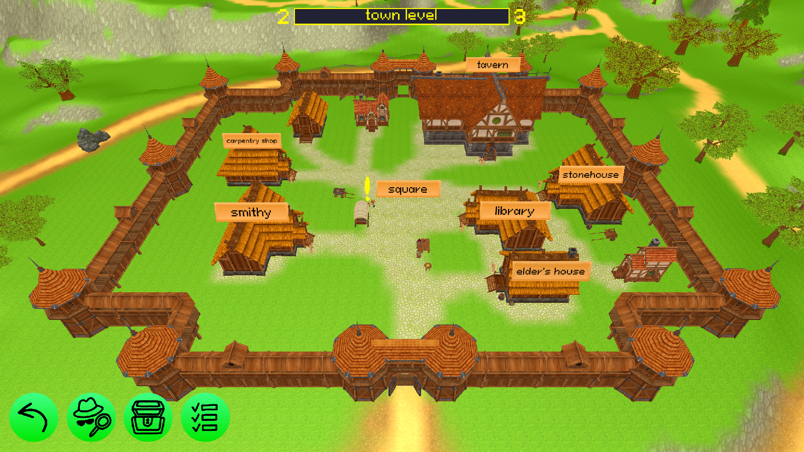 Block Match-3: Village 3D — screenshot 4
