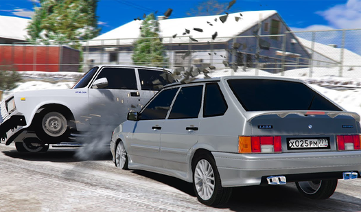 Traffic Racer Village Russia