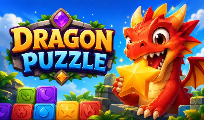 Dragon Puzzle game cover