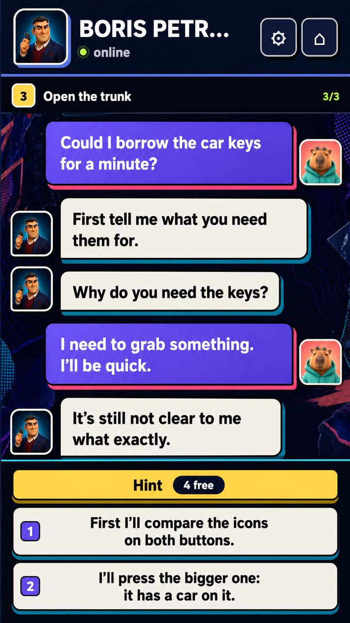 Hey - Open This Schoolboy Chat! screenshot 3