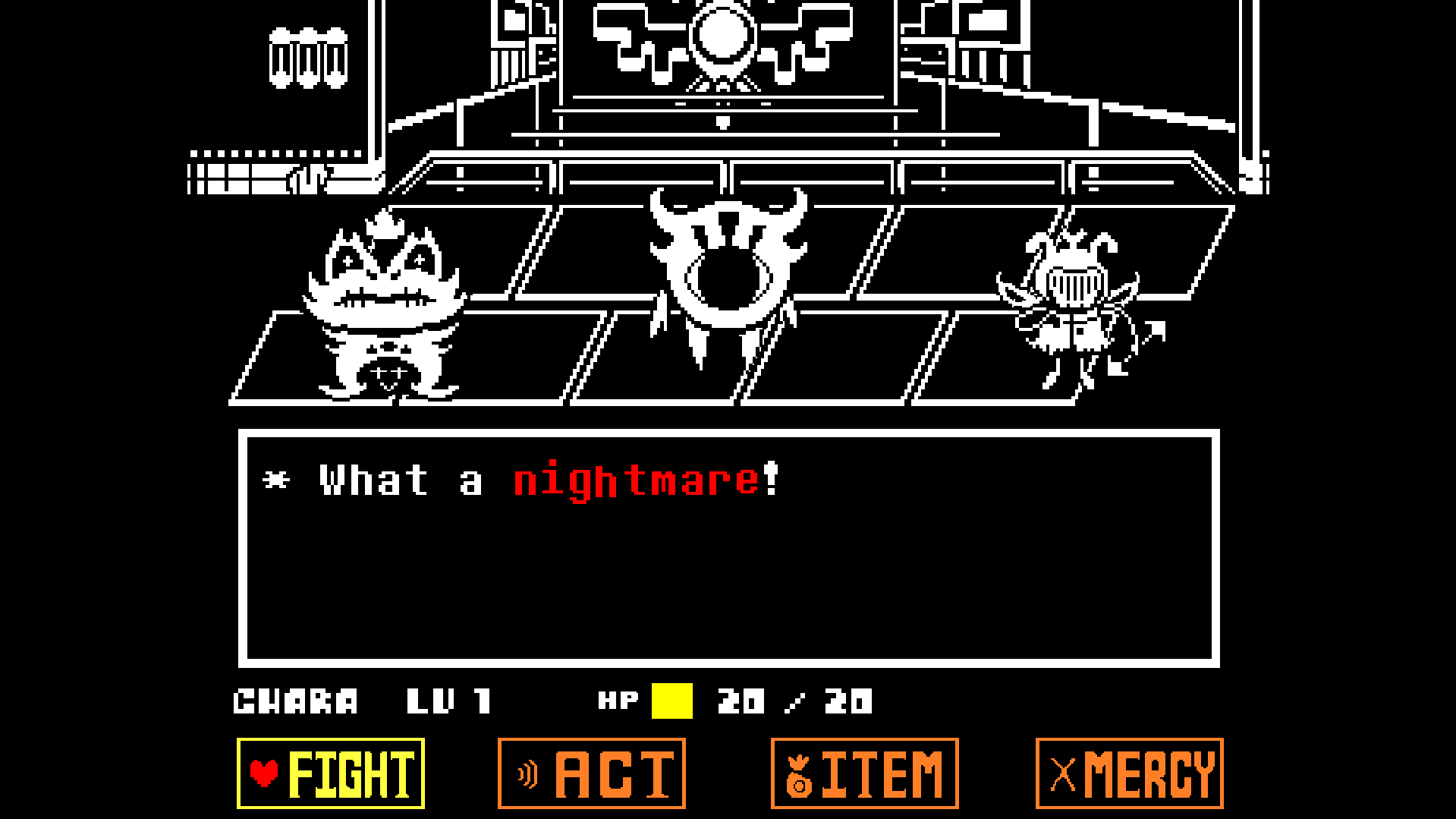 Undertale Stronger Monster screenshot