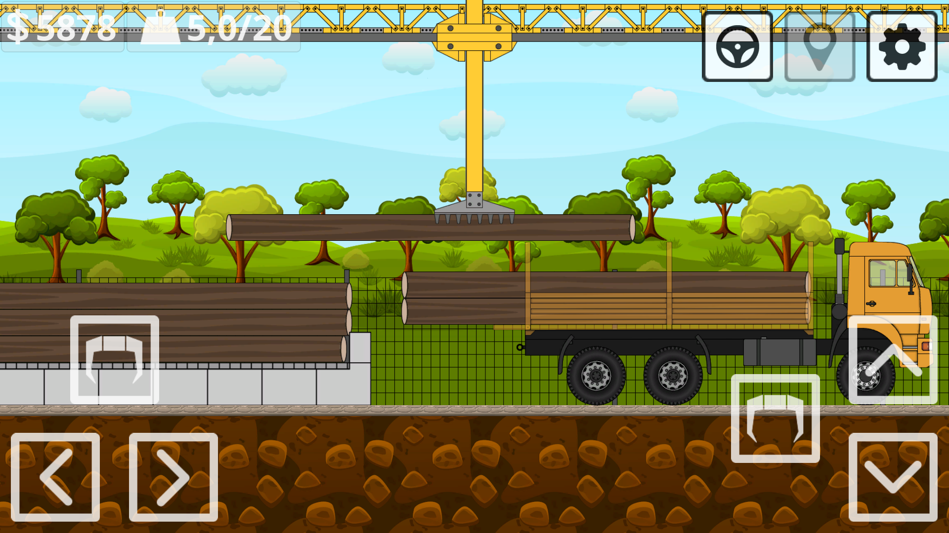 Mini Trucker (przez FK Games): Graj Online Za Darmo Na Playhop