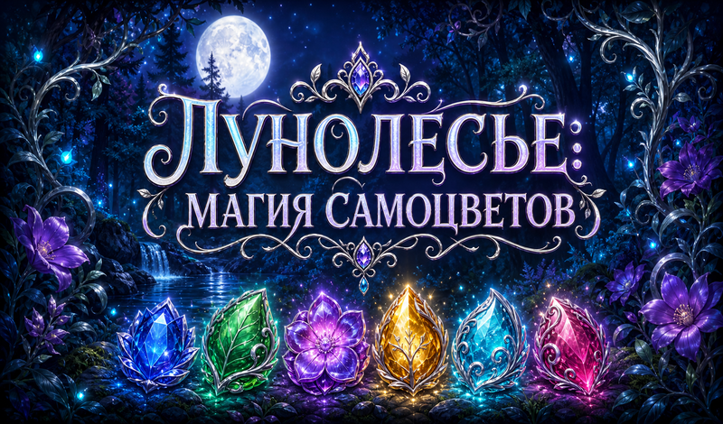 Лунолесье: Магия Самоцветов game cover
