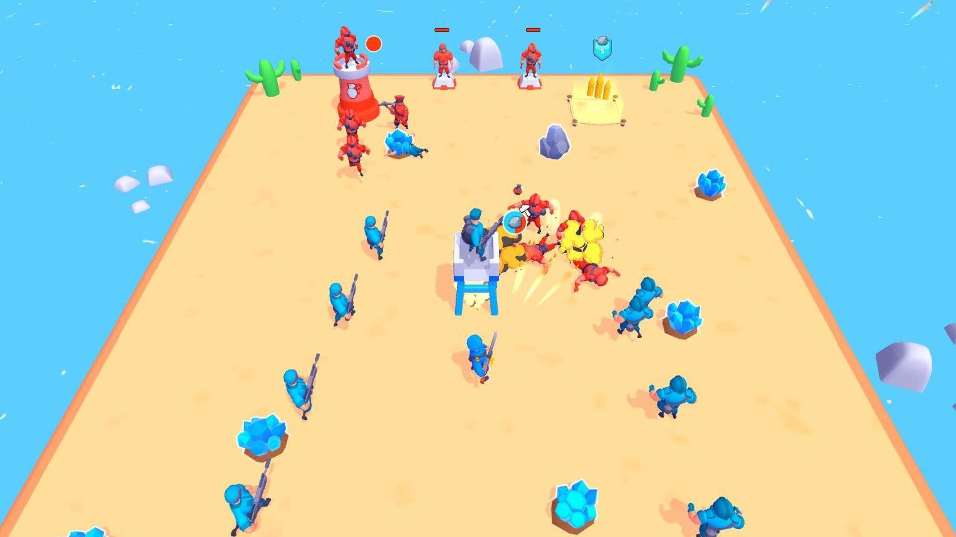 Blue vs Red: Craft and Battle screenshot