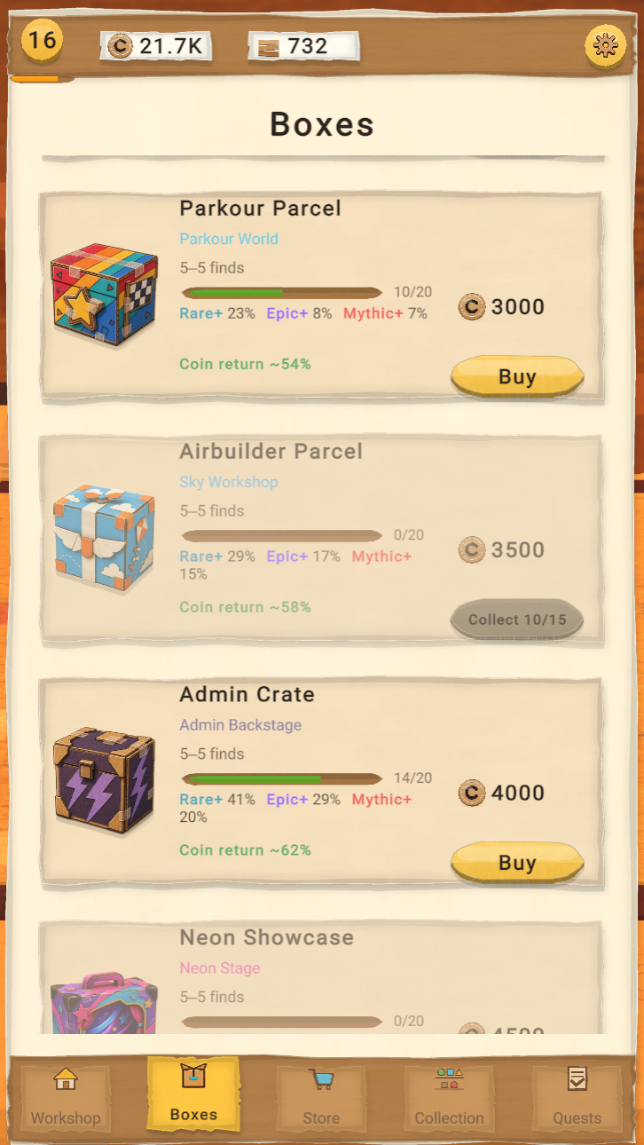 DIY Boxes: Unboxing screenshot 12