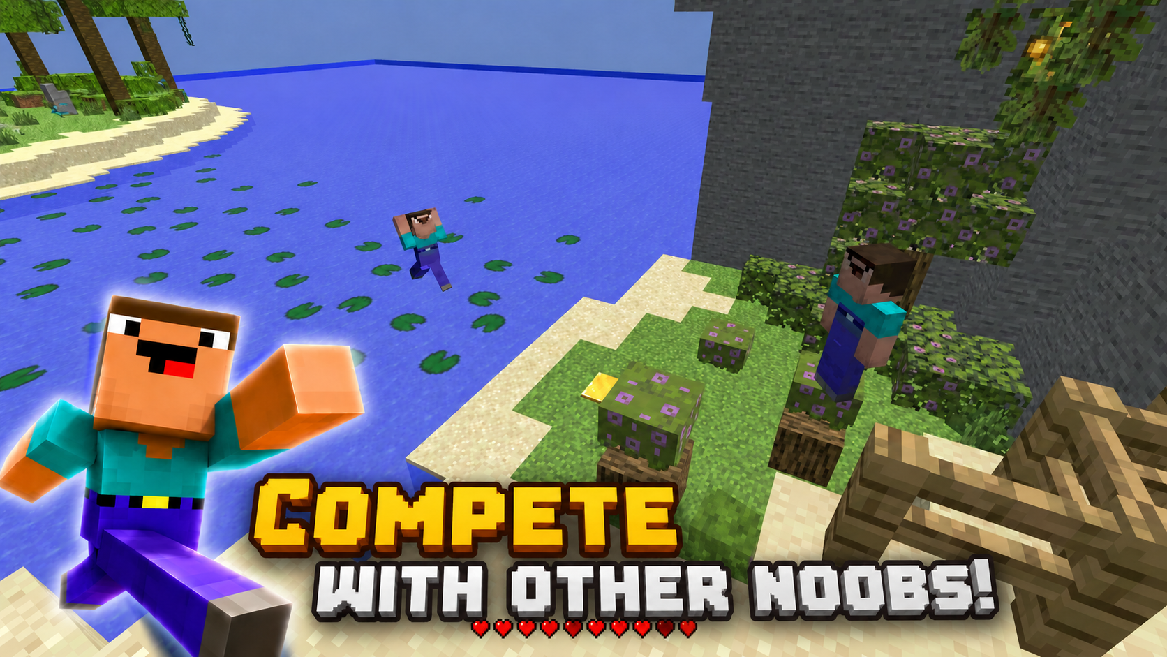 Noob Parkour 3D: Spiral — screenshot 1