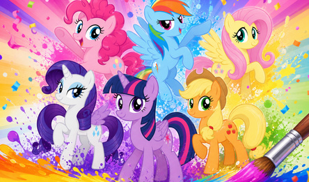 My Little Pony: Color by Number