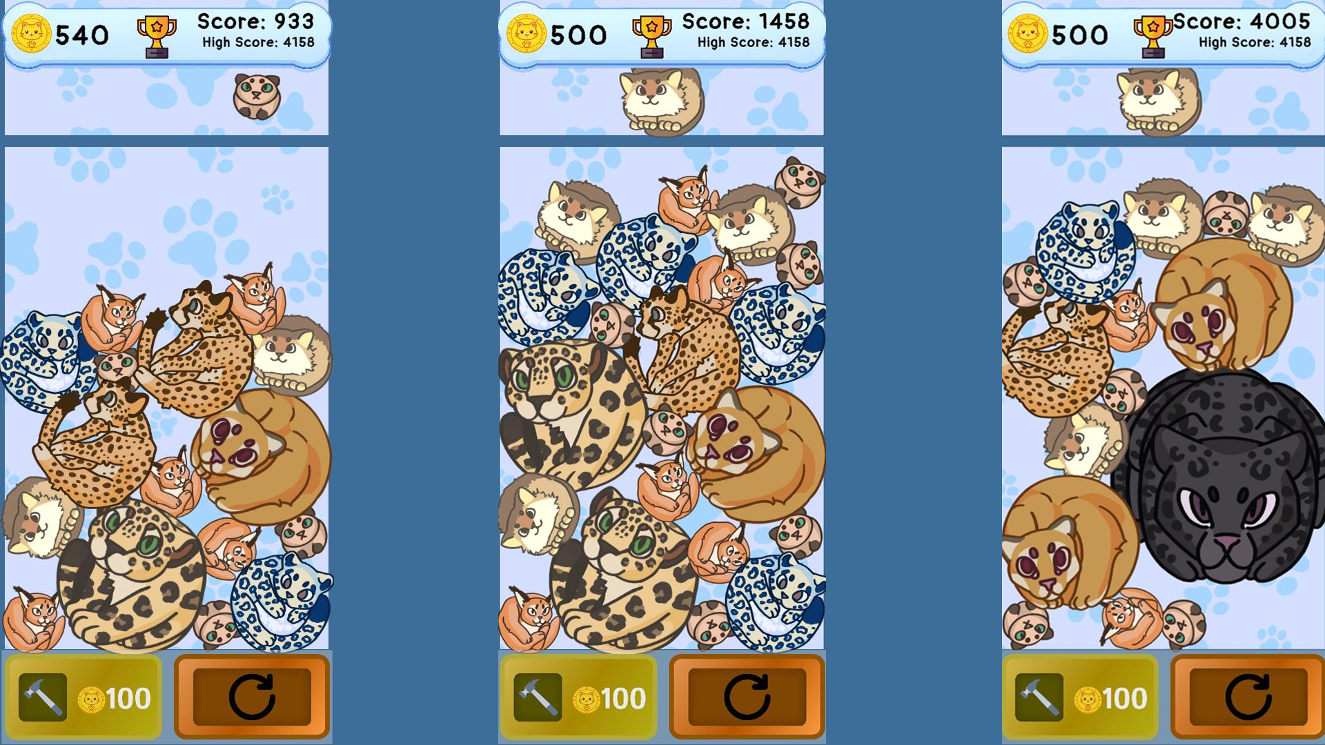 CatBall - Catch the Tiger! — screenshot 2