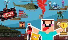 Super playground: noobs, chips and cola!