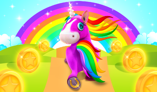 Pony Dash Run 3D: Running Games