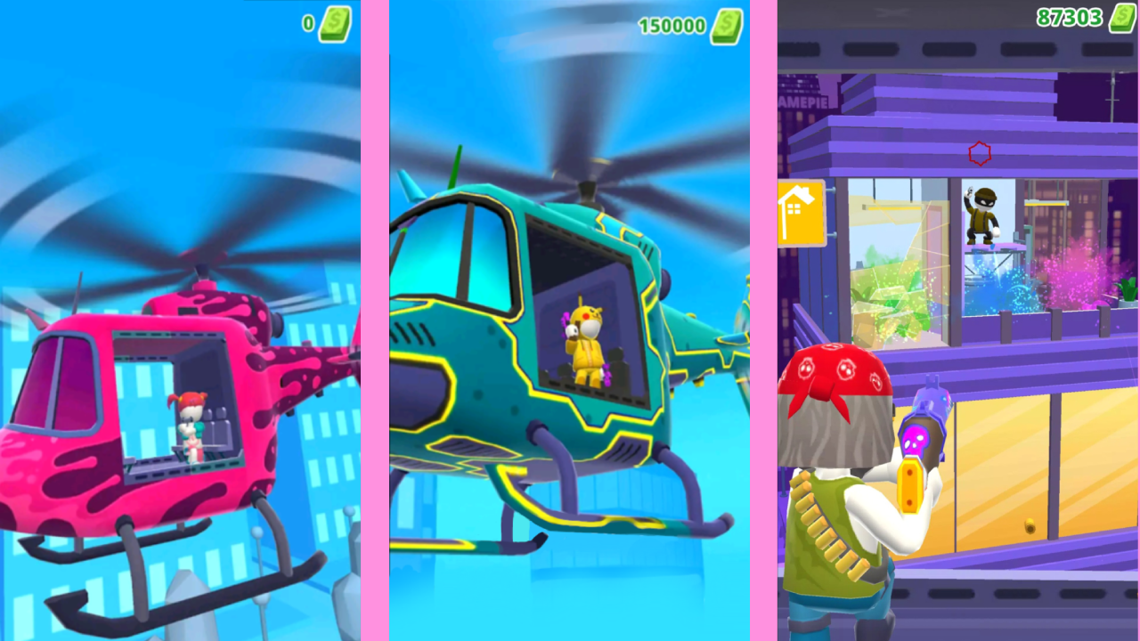 Special Forces vs Bandits: Helicopter Gunship screenshot