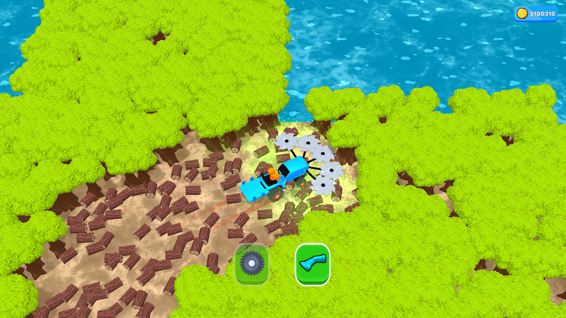 Crazy Lumberjack: Cut Them All screenshot
