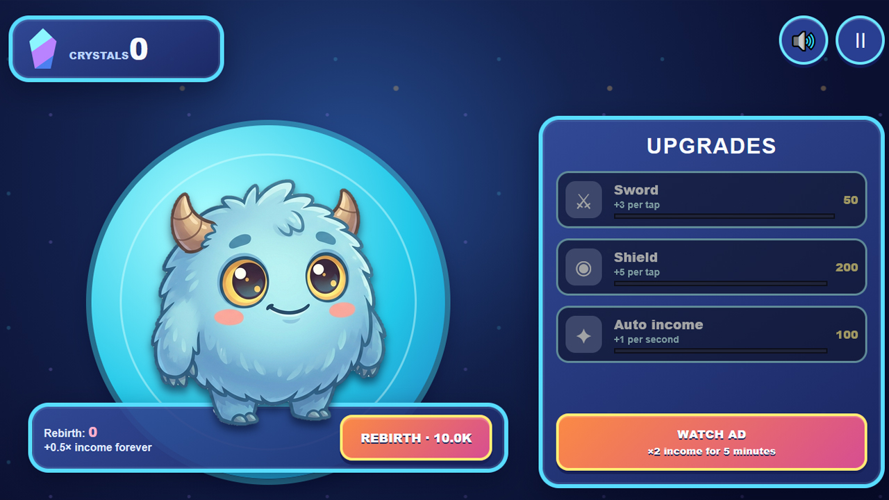 Tap Monster: Evolution Clicker — screenshot 1