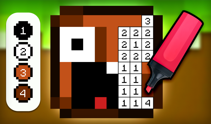 Bloggers: Color by Number game cover