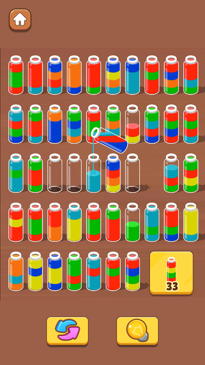 Water Sort: Challenging Bottles screenshot 7