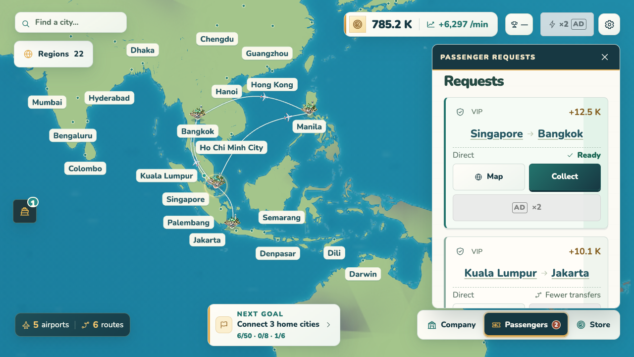 Airline Tycoon: Sky Routes screenshot 4
