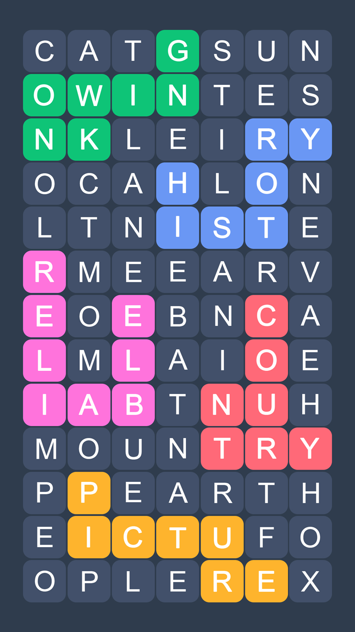 Fillwords: Word Search screenshot 8