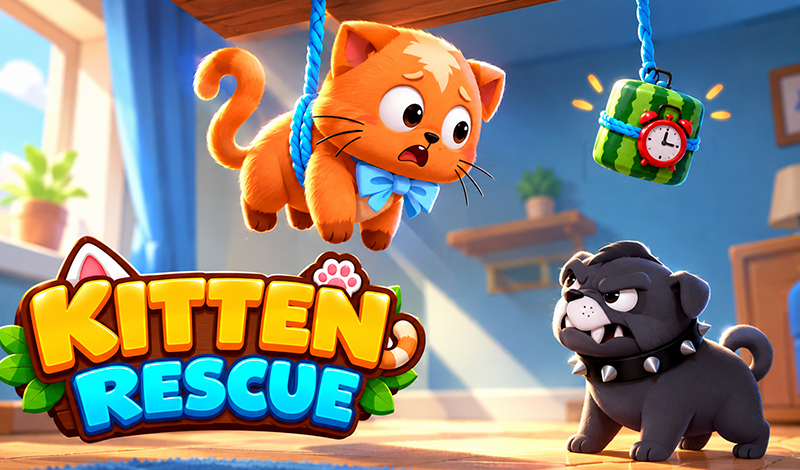 Kitten Rescue game cover